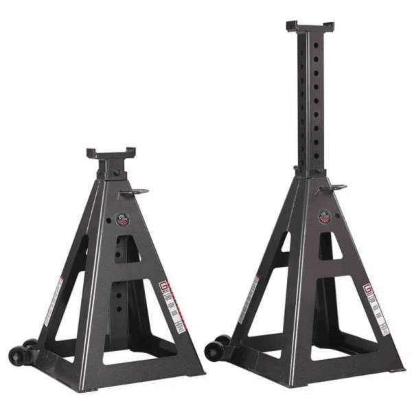 Tall Vehicle Stands – 35-Ton Capacity (Pair)